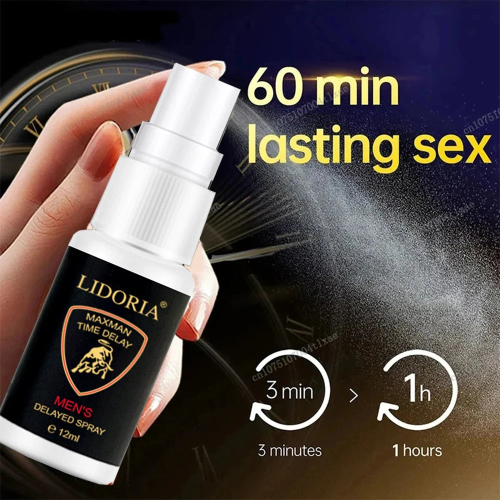 Man Lasting Long 60 Minutes Delay Time Spray