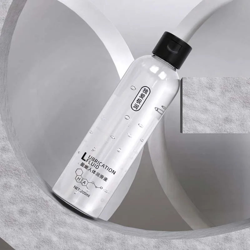 200ML Water-Based Lubricant Safe Vaginal Anal, Wash-Free Long-Lasting Lube for Couples, Adult Erotic Tools Compatible Condoms