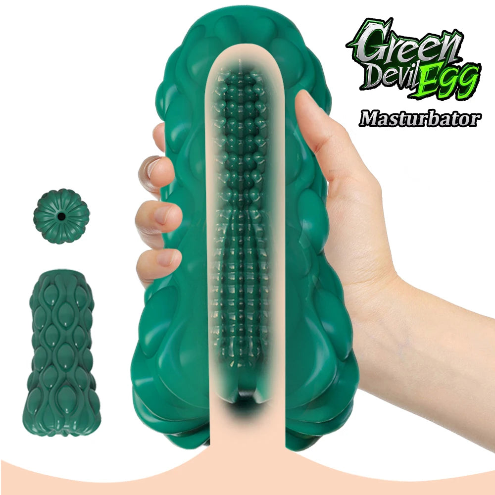 Male Masturbation Soft Stimulating Penis Massager Silicone Stretchable Masturbator Sex Toys for Men Masturbation Cup Wholesale