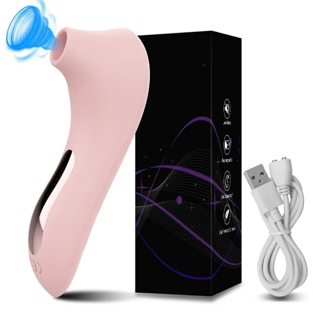 10 Modes Clit Sucker Vibrator Female Masturbator Nipple Stimulator - Gm11 Red